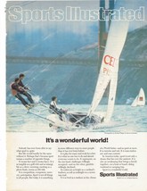 1983 Sports Illustrated SI Print Ad Magazine 8.5&quot; x 11&quot; - £15.11 GBP