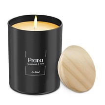 Premium Sandalwood &amp; Musk Scented Candles (Prana), Natural Soy Candles Gifts for - $25.72