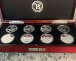 75th Anniversary WWII Bombers Silver Coins Collection Bradford  Exchange - £182.00 GBP