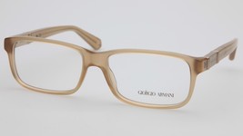 New Giorgio Armani Ar 7001 5028 Clear Beige Eyeglasses 56-16-140mm B36 Italy - £77.54 GBP