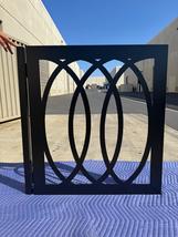 Yard Metal GateᅵSide Alley GateᅵPool Steel GateᅵGarden GateᅵGeometric Mo... - $399.00