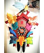 Big Size Hubert Herr 8 Days Cuckoo Clock-19 inches High! - $494.01