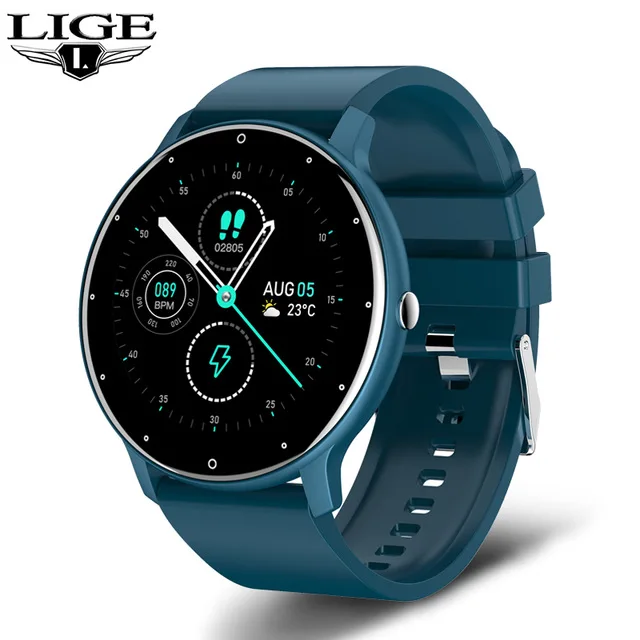 LIGE 2024 Fashion Smart Watch Ladies Heart Rate Blood Pressure Multifunctional   - £110.57 GBP