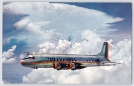 Postcard AA American Airlines Issued Douglas DC-6 Vintage - £12.60 GBP