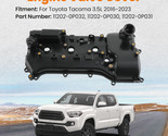 Left Engine Valve Cover w/ Gasket For Toyota Tacoma 3.5L 2016-2023 11202... - $188.00