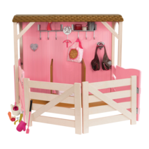 Our Generation Dolls Saddle Up Stables Horse Barn for Dolls - £133.76 GBP