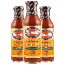 Original Chili Sauce, 12 Oz Bottle, Pack of 3, Classic Homemade Taste, K... - $40.68
