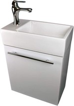 Renovations Supply Manufacturing Dandi 17 3/4&quot; Wall Mounted Cabinet Vanity - £306.88 GBP