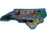North Carolina State Outline Foil Fridge Magnet - $7.99