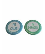 Elizabeth Arden Spa Pinbacks Tranquilities/Exhilarators Promo Pin Button... - $15.00