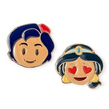 Aladdin Disney Tiny Pins: Aladdin and Jasmine Emoji - $25.90