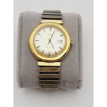 Timex Marlin Watch 1977 Men&#39;s, 277600 Gold Tone 2577 Vtg PARTS ONLY DISC... - $42.99