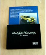 2002 Ford GT 100th Anniversary Zippo Lighter Acrylic Display - €81,76 EUR 2002 Ford GT 100th Anniversary Zippo Lighter Acrylic Display - €81,76 EUR
