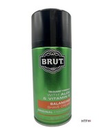BRUT 11oz Balancing Shave Cream Original Fragrance W/Aloe &amp; Vitamin E - £31.00 GBP