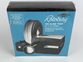 Sawyer&#39;s Rototray Rotary Projector Slide Tray 100 2x2, #6214 Brand New S... - £9.87 GBP