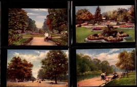 Four Vintage Postcards Tuck&#39;s UNPOSTED-REGENTS PARK-BK30 - £5.14 GBP