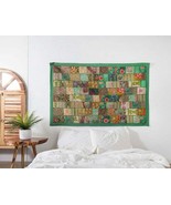 Generic Green Indian Tapestry Wall Hanging Throw Table Runner Cotton 40&quot;... - $577.23 MXN