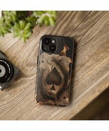 Phone Case - Ace of Spades on Fire Burning Ace of Spades Design - $30.00