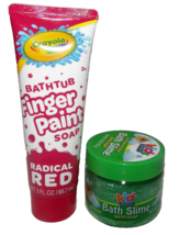 Kids Xtra Care Bath Slime/Bath Soap/Crayola Bath Tub Finger Paint/ Soap - £6.97 GBP