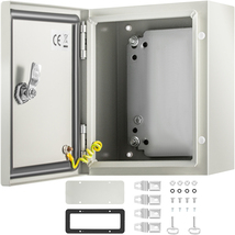 VEVOR NEMA Metal Case, 10 x 8 x 6'' NEMA 4X Metal Electric Enclosure, IP... - $34.99