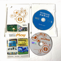 Nintendo Wii Wii Sports and Wii Play  in Case with Play Instruction Book... - £18.87 GBP