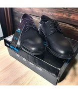 Dr Scholls Work Shoes Roberts Black Mens 8.5 Slip Oil Resistant Gel Comf... - £28.78 GBP