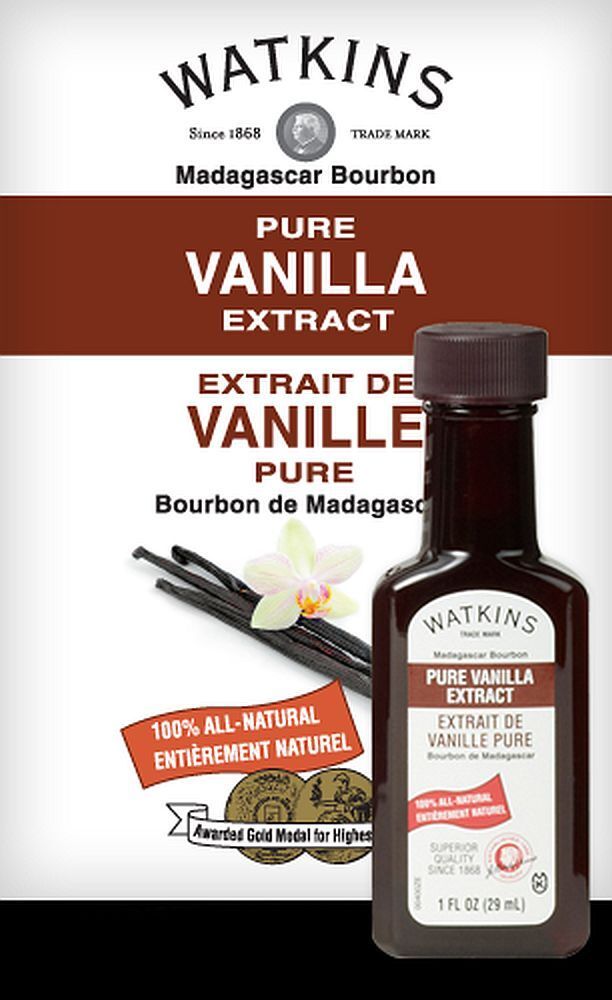 J R Watkins PURE VANILLA EXTRACT w Madagascar Vanilla Beans 1oz JR WATKINS 60400 - £14.87 GBP
