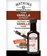 J R Watkins PURE VANILLA EXTRACT w Madagascar Vanilla Beans 1oz JR WATKI... - $22.42