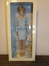 Franklin Mint Diana The People&#39;s Princess Portrait Doll With Blue Suit -... - £210.69 GBP