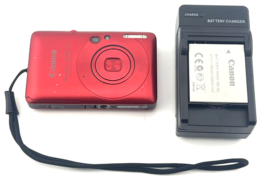 Canon PowerShot ELPH SD780 Digital Camera RED 12.1MP Tested - £145.08 GBP