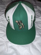 Boston Celtics AJD Lucky Stripes NBA Vintage 80&#39;s Trucker Snapback Cap Hat - £19.08 GBP