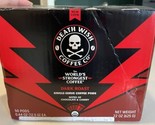 Death Wish Coffee K cup 50 Pods Dark Roast SEALED Best Before Date 11/2024 - £31.76 GBP