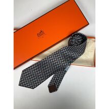 Men’s Hermes Derby Hat Tie REF: 5329 TA | No Box - $99.00