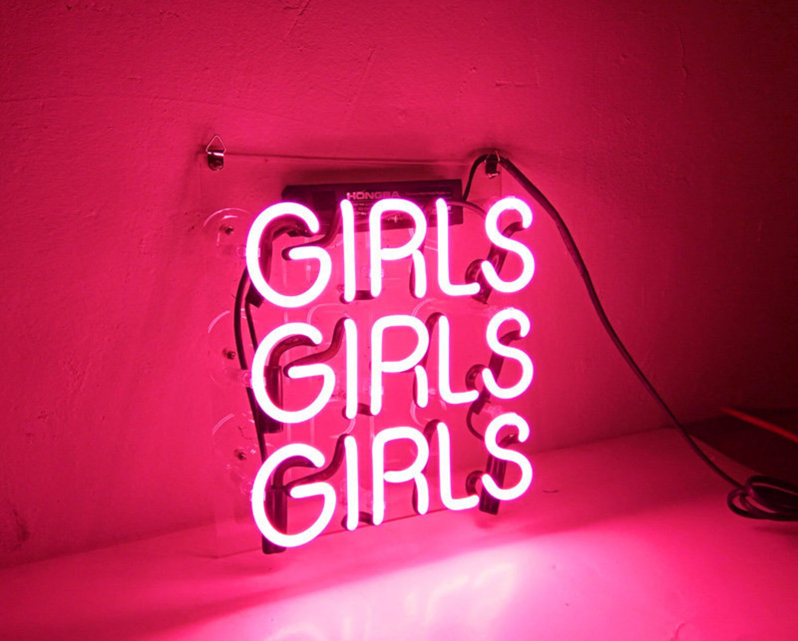 New 'Girls Girls Girls' Club Bar Pub Art Neon Sign 9"x9