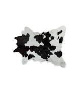 2&#39; X 3&#39; Black and White Cowhide Hand Woven Area Rug - €126,43 EUR