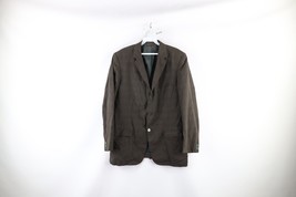 Vintage 50s Rockabilly Mens Size 40R 3 Button Sport Coat Suit Jacket Pla... - £62.28 GBP