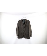 Vintage 50s Rockabilly Mens Size 40R 3 Button Sport Coat Suit Jacket Plaid USA - $79.15