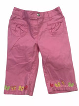 Gymboree Social Butterfly Pink Pants Capri 18-24 2T  Stretch - £7.06 GBP
