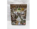 Sid Meiers Civilization IV PC Video Game With Box And Manual - $19.79