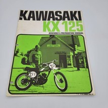 99995-263-74, Kawasaki KX 125, Motorcycle Assembly And Preparation Manual - £14.15 GBP