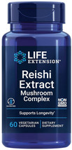 Reishi Extract Mushroom Complex Immune Syatem Support 60 Capsule Life Extension - $22.49
