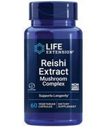 REISHI EXTRACT MUSHROOM COMPLEX IMMUNE SYATEM SUPPORT 60 Capsule LIFE EXTENSION - £17.97 GBP