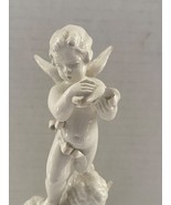 Vintage Blanc de Chine Italy Musical Angel Cherub Putti Figurine - £62.92 GBP