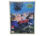 VINTAGE 1984 CABBAGE PATCH KIDS 25 PIECE PUZZLE KIDS PULLING RED WAGON - $23.75