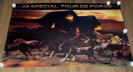 38 SPECIAL TOUR DE FORCE PROMO POSTER VINTAGE 1983 A&amp;M RECORDS * - £31.44 GBP