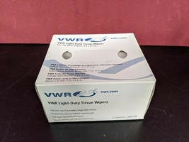 VWR 82003-820 Light-Duty Tissue Wipes / (1) Box with QTY 280 Wipes - £7.07 GBP