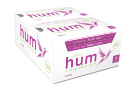 Stevita Fruit Hum Gum 12 pack - £18.67 GBP