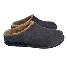Sorel Kids Lanner 40135 Brown Faux Fur Round Toe Slip On Slippers Size US 2 - $12.20