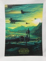 STAR WARS The Force Awakens Promo Photo AMC IMAX Movie Poster 2/4 9.5x13 - $4.94