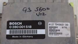 93 Mercedes s600 v12 LH Engine Control Unit Module ECU ECM 0280001518 image 2